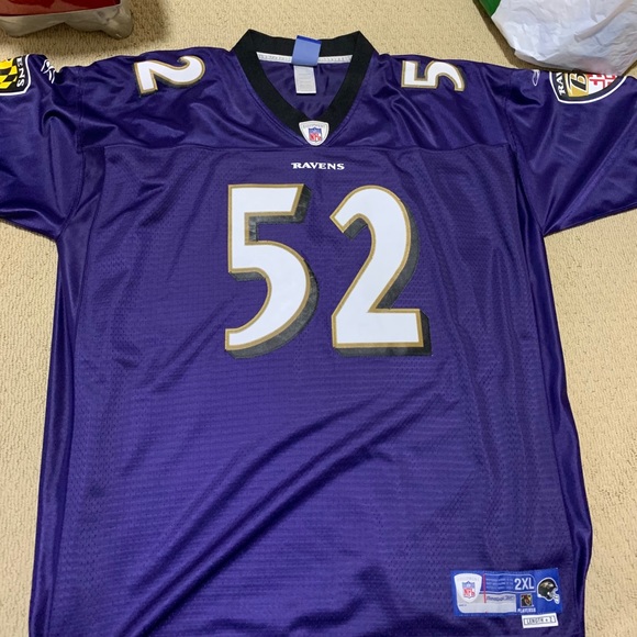 ray lewis reebok jersey